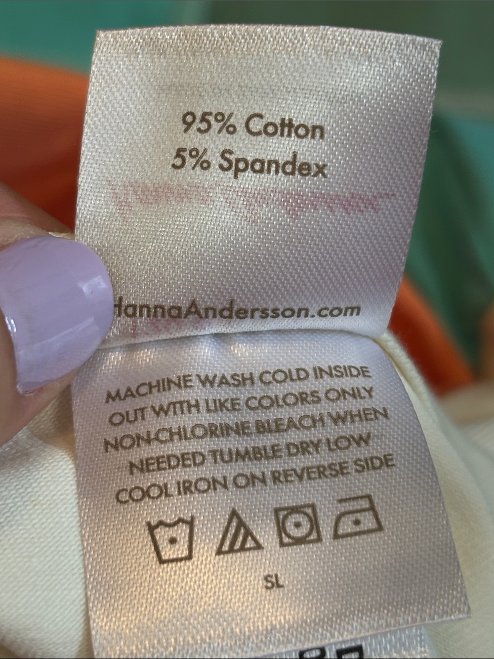 NWOT- Hanna Andersson Girls Rainbow Stripe Tank Dress - White Top - Picture 5 of 5